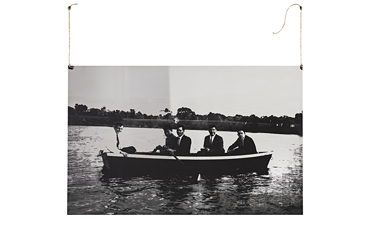 Manal Al Dowayan, Ties on a Boat; Aluminium; 70x45cm.jpg
